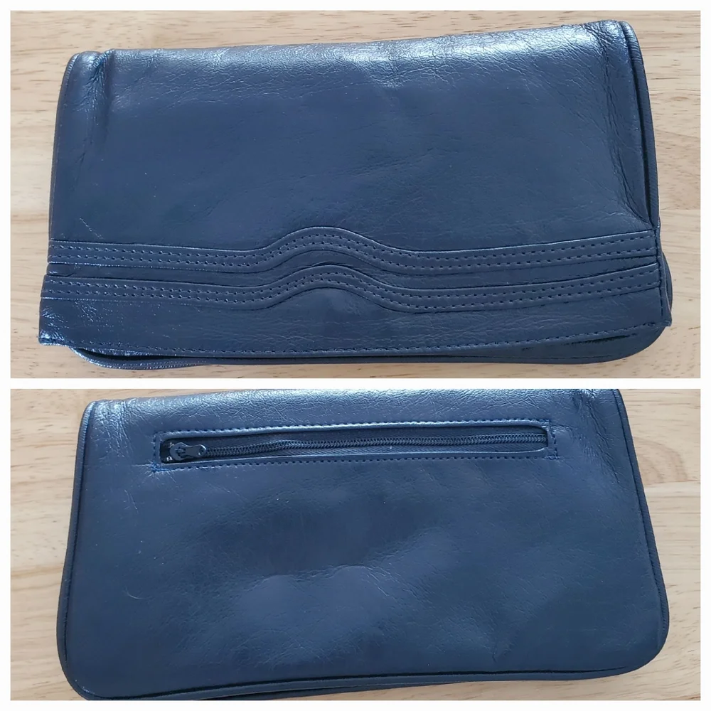 Vintage Clutch Blue